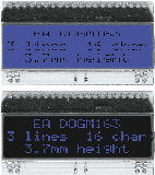 EA DOGM163B-A