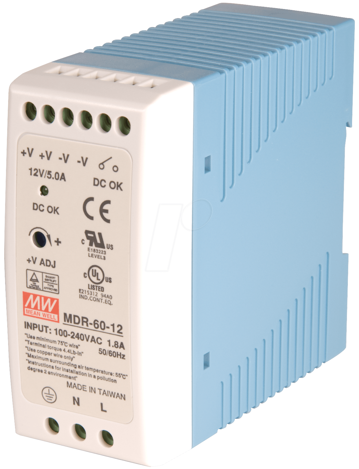 MDR-60-48 Mean Well - Datasheet PDF & Technical Specs