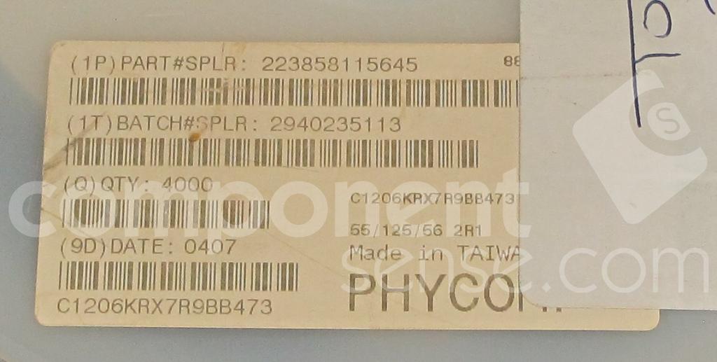 Yageo / Phycomp - C1206KRX7R9BB473