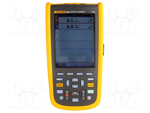 FLUKE 125B Industrial Scopemeter Hand-Held Oscilloscope, 52% OFF