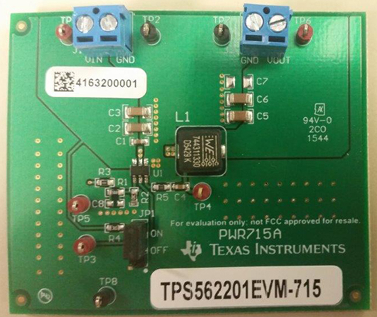 TPS562201EVM715 Texas Instruments Embedded Processors and
