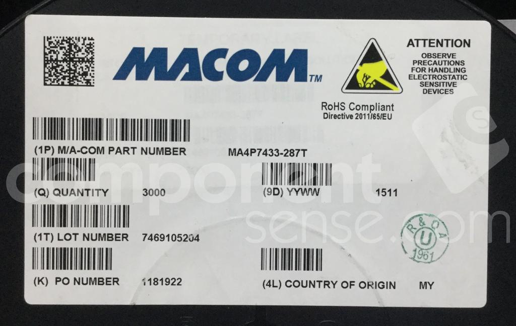 MACOM - MA4P7433-287T
