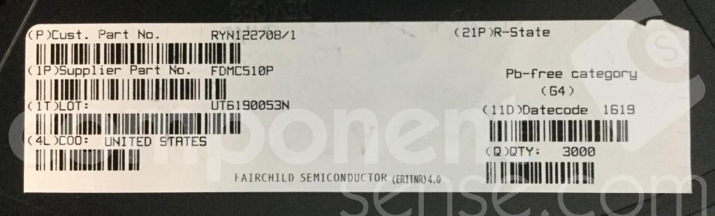 FDMC510P onsemi - Datasheet PDF & Technical Specs