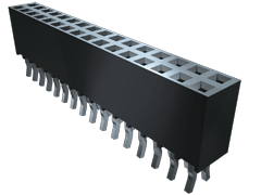 STRAIGHT FEMALE SOCKET STRIP SSQ-126-01-S-P SAMTEC 52 POSITION 26X2 QTY 20 STRAIGHT FEMALE SOCKET STRIP SSQ-126-01-S-P SAMTEC 52 POSITION 26X2 QTY 20
