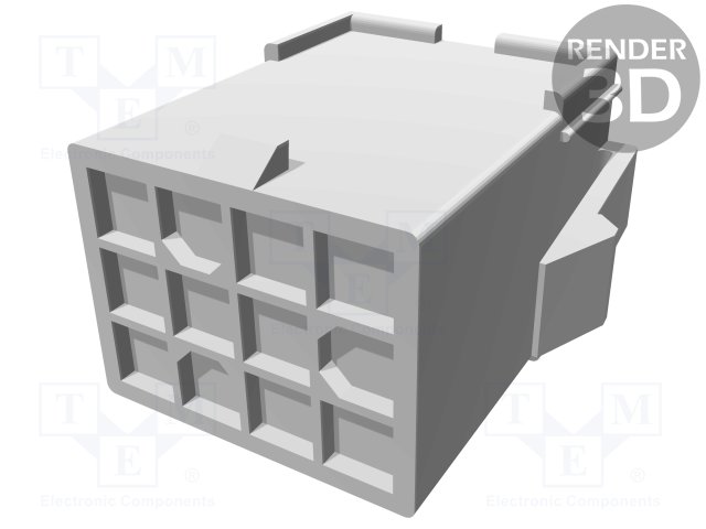 172333-1,コネクタ/ハウジング,タイコエレクトロニクス(AMP),100個