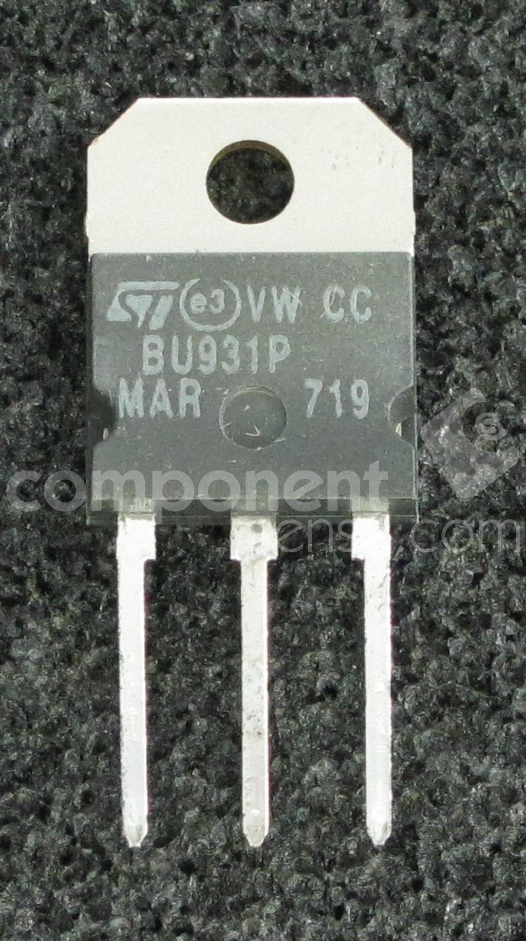 BU931P STMicroelectronics - Datasheet PDF & Technical Specs