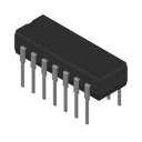 NE592N14 by onsemi