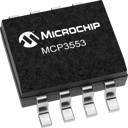 MCP3553T-E/SN by Microchip