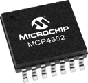 MCP4352-503E/ST by Microchip