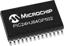 PIC24HJ64GP502-E/SO by Microchip