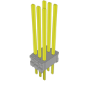 TMS-103-56-G-D by Samtec