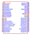 PIC16F74-I/P by Microchip