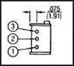 3299X-1-105LF by Bourns
