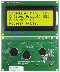 NHD-0420D3Z-FL-GBW-V3 by Newhaven Display