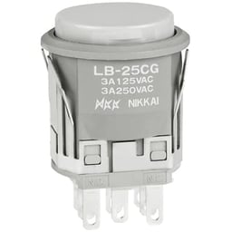 LB25CGW01-H by NKK Switches