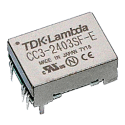 CC3-2405SF-E TDK-Lambda - Board Mount Modules - Distributors
