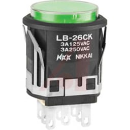 LB26RKW01-5F-JF by NKK Switches