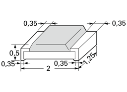 RC0805FR-7W100RL by Yageo Group
