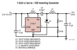 LT1617ES5-1#TRMPBF by Analog Devices