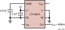 LTC1069-6IS8#PBF by Analog Devices