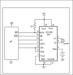 DS1305E+ by Analog Devices