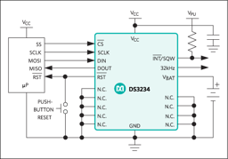 DS3234SN#T&R by Analog Devices