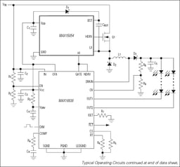 MAX15054AUT+T by Analog Devices