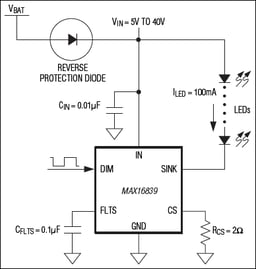 MAX16839ASA+ by Analog Devices