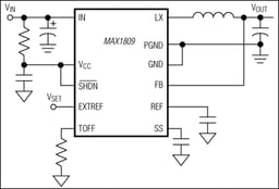 MAX1809EEE+ by Analog Devices