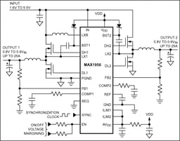MAX1956ETI+T by Analog Devices