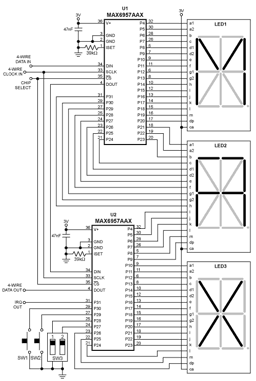 MAX6957ATL+ by Analog Devices