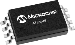 ATTINY45V-10XUR by Microchip