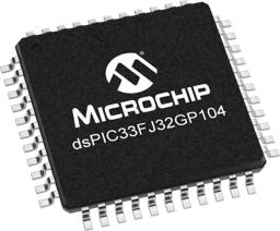 DSPIC33FJ32GP104-I/PT by Microchip