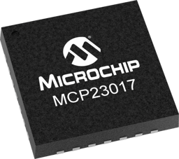 MCP23017-E/ML by Microchip