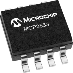 MCP3553-E/SN by Microchip