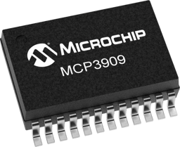 MCP3909-I/SS by Microchip