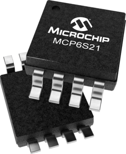 MCP6S21T-I/MS by Microchip
