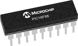 PIC16F88-I/P by Microchip