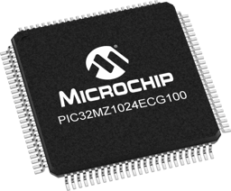 PIC32MZ1024ECG100-I/PT by Microchip