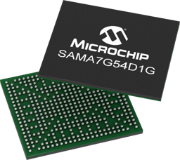 SAMA7G54D1G-I/4UB by Microchip