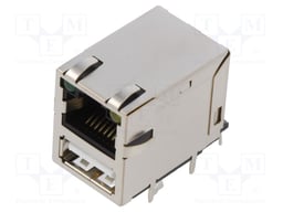 MTJ-USB-88JX1-FS-PG-LH-M41C by Adam Tech