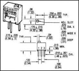 3266W-1-202 by Bourns