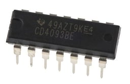 CD4093BE by Texas Instruments