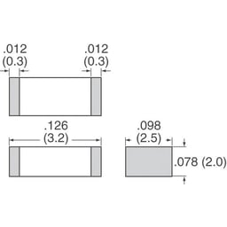 GRM32DR61C106KA01L by Murata