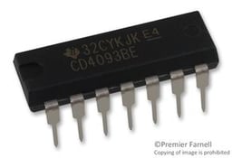 CD4093BE by Texas Instruments