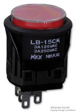 LB15CKW01-5C-JC by NKK Switches