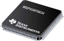 MSP430F6634IPZR by Texas Instruments
