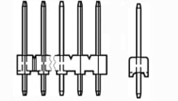 3-644695-6 by TE Connectivity / AMP