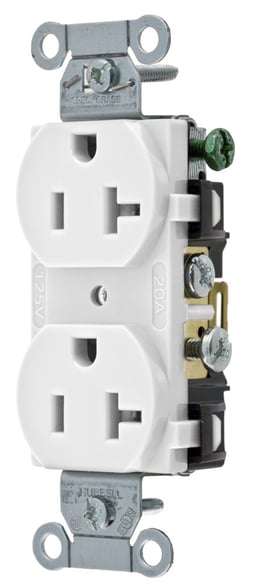CR20WHI by Hubbell Wiring Device-Kellems