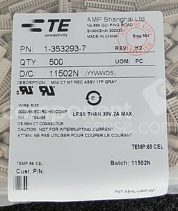 1-353293-7 by TE Connectivity